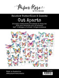 Rainbow Butterflies & Insects Cut Aparts
