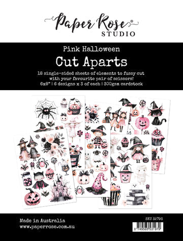Pink Halloween Cut Parts