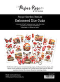 Poppy Gardens Basics Embossed Die Cuts