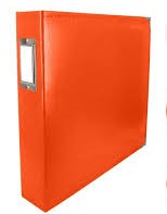 Burnt Orange 12x12 3D Ring Album
