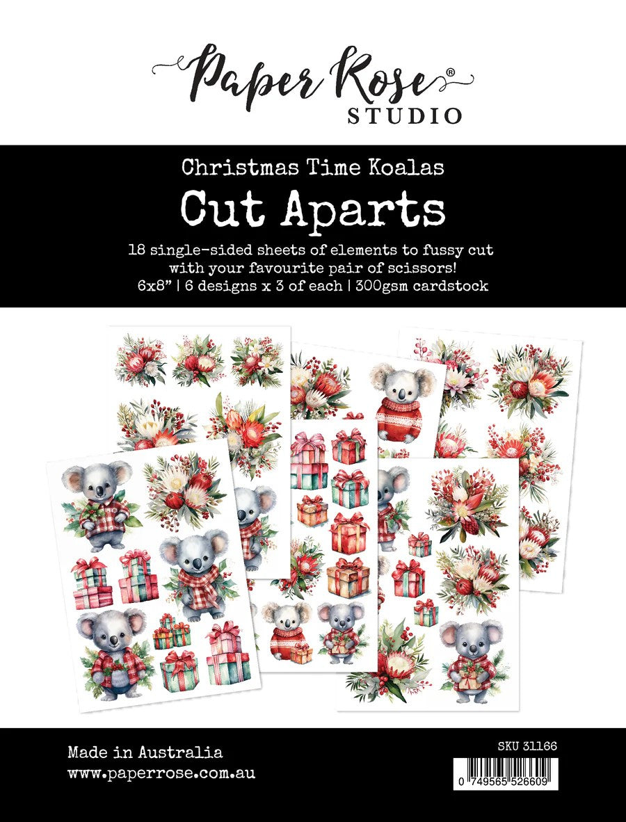 Christmas Time Koalas Cut Aparts