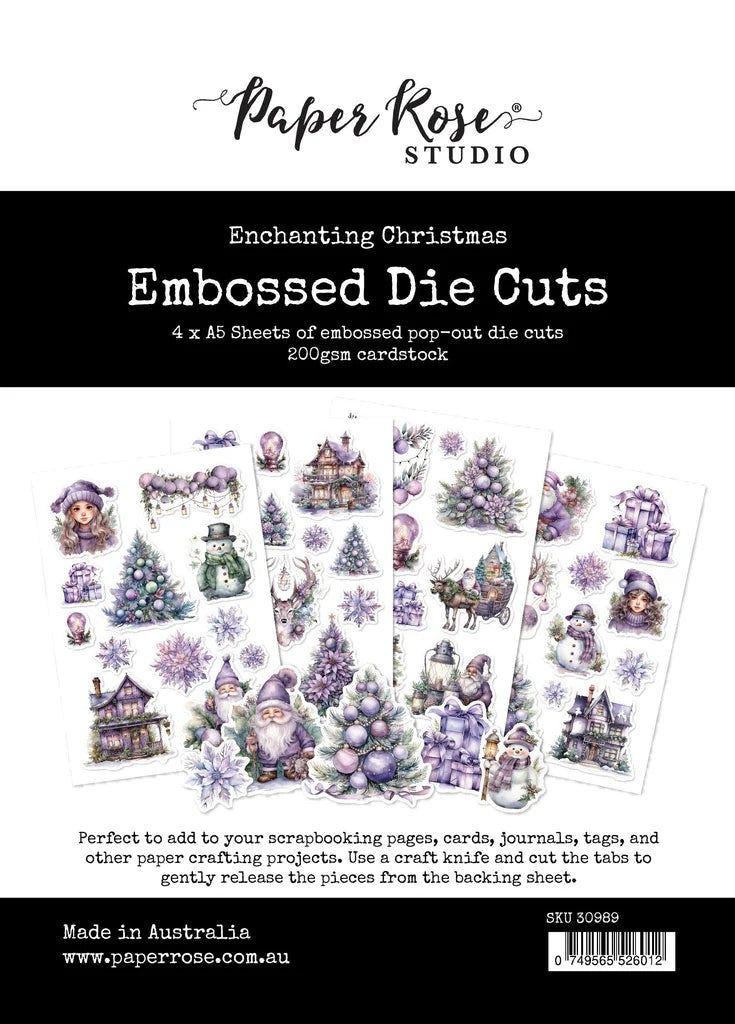 Enchanted Christmas Embossed Die Cuts