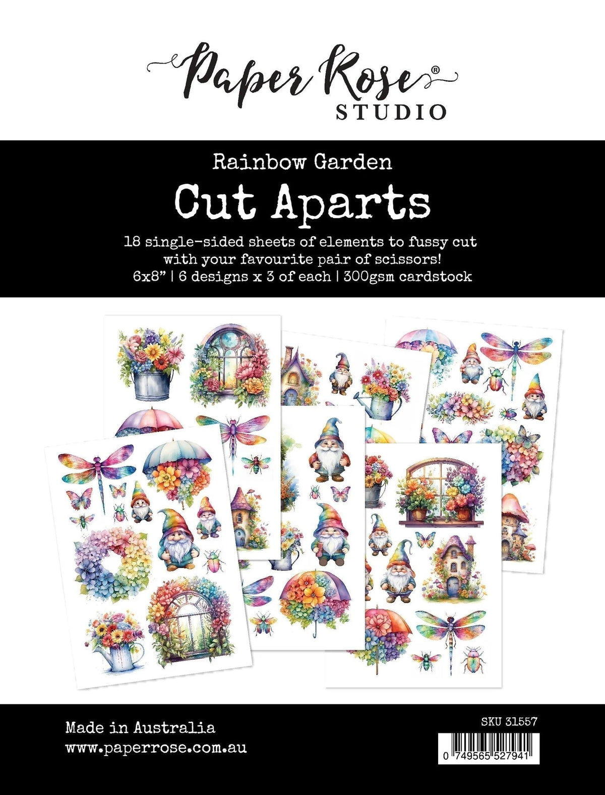 Rainbow Garden Cut Aparts