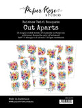 Rainbow Twirl Bouquets Cut Aparts