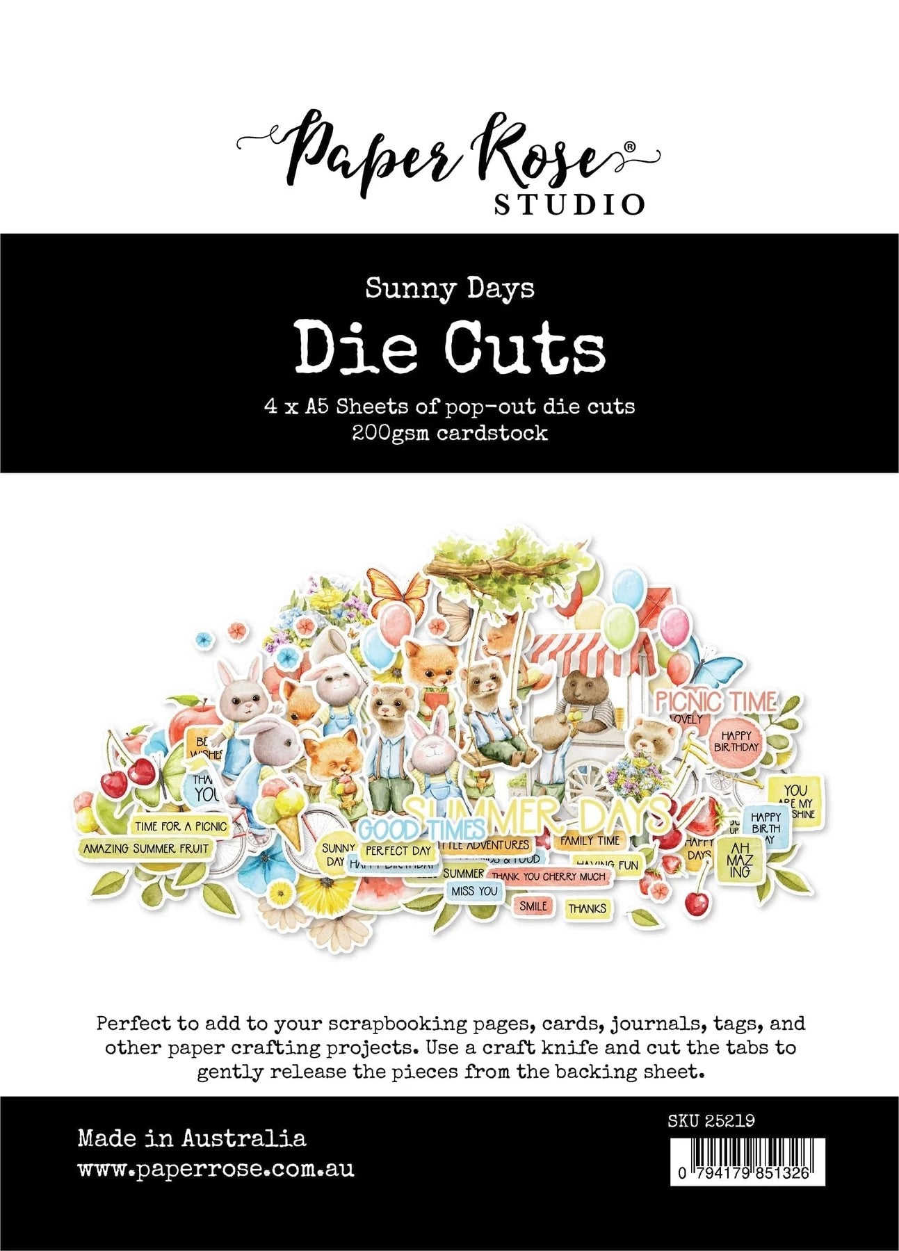 Sunny Days Die Cuts