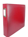 Red 12x12 3D Ring Album